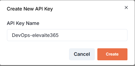 Naming the new API key