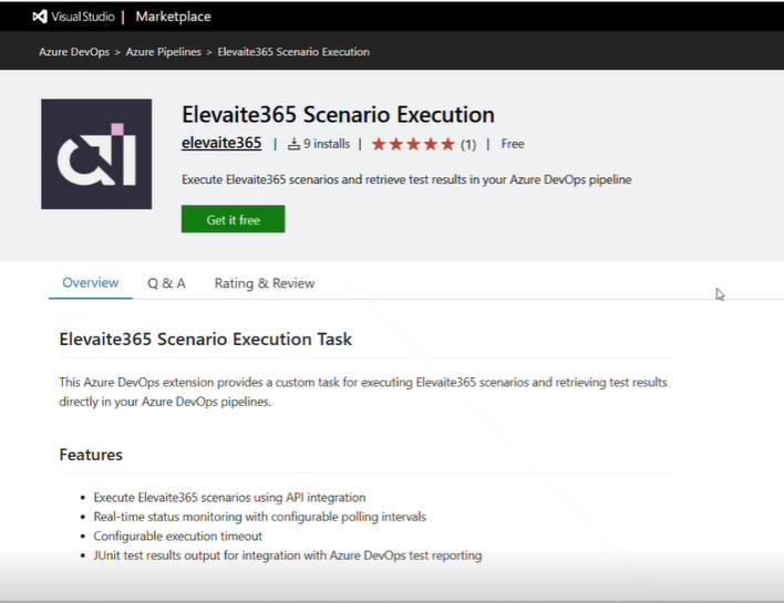 The extension on the Visual Studio Marketplace